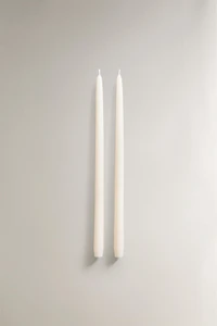 DECORATIVE CANDLESTICK CANDLES (SET OF 2)