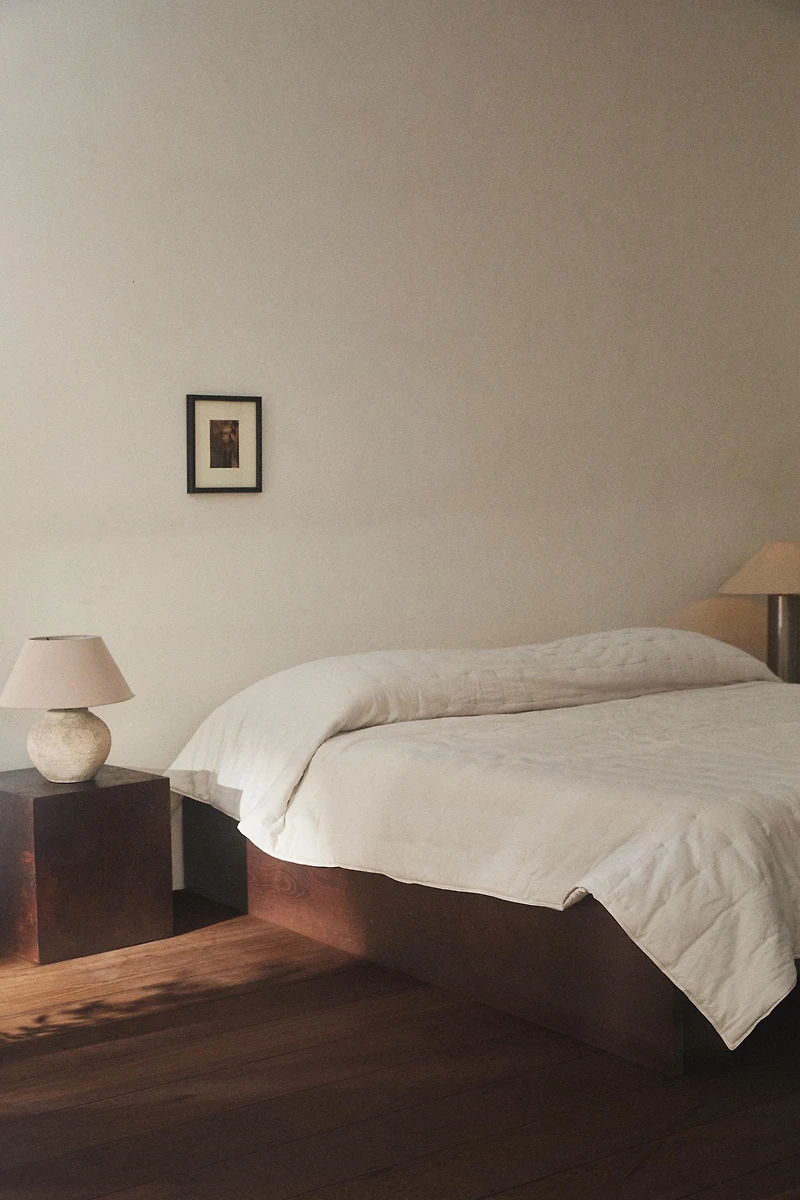 LINEN AND COTTON QUILT
