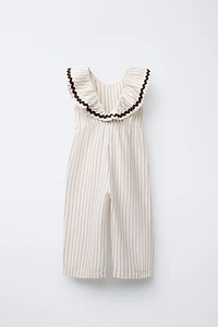 WAVY STRIPED JUMPSUIT