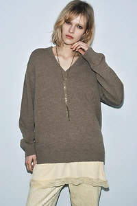 WOOL BLEND JUMPER