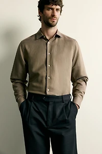 LINEN - LYOCELL REGULAR FIT SHIRT