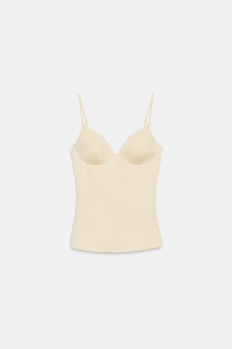 TOP EN MÉLANGE DE POLYAMIDE