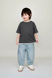 OVERDYED BALLOON JEANS