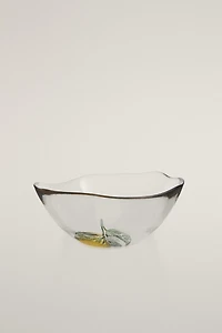 LEMON GLASS BOWL