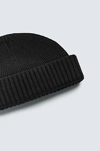 WOOL BLEND SHORT HAT