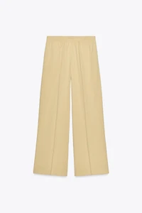 WIDE LEG SEAM PANTS