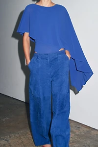 BODY CAPE ASYMÉTRIQUE