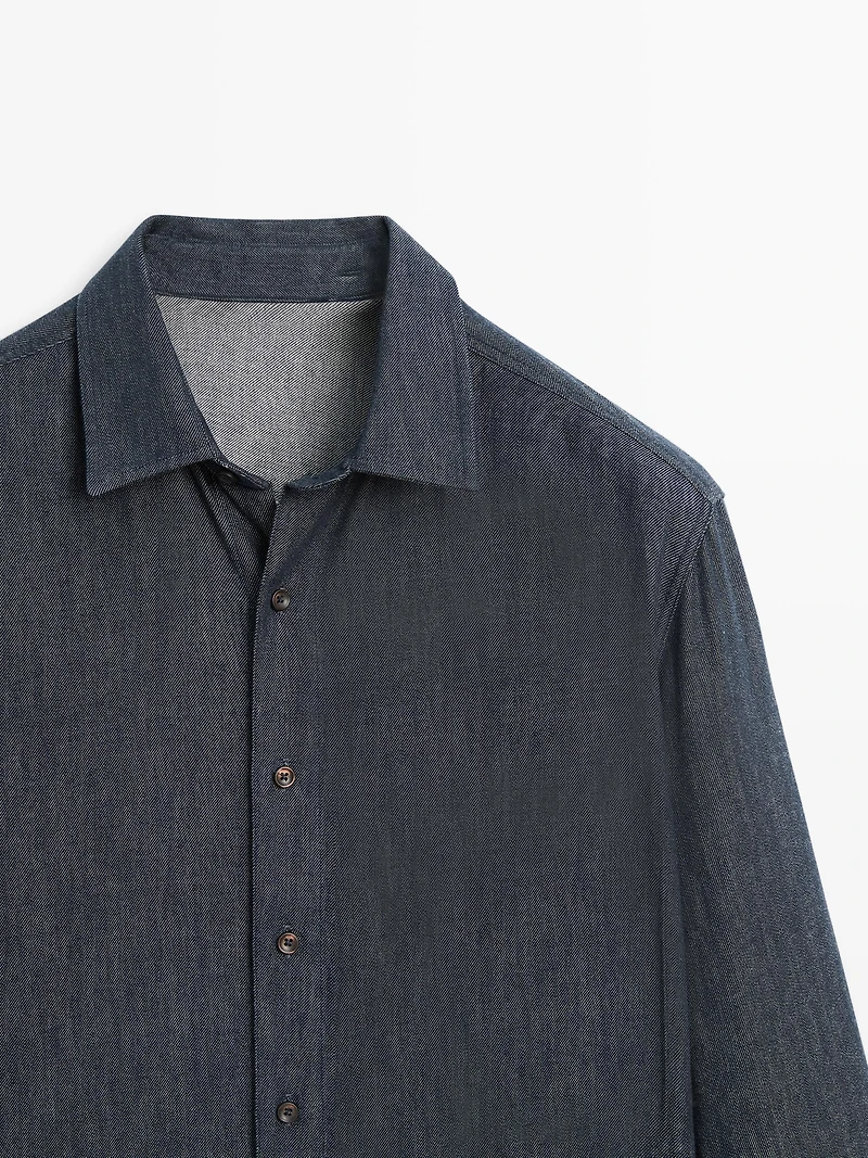 Chemise denim heavy weight
