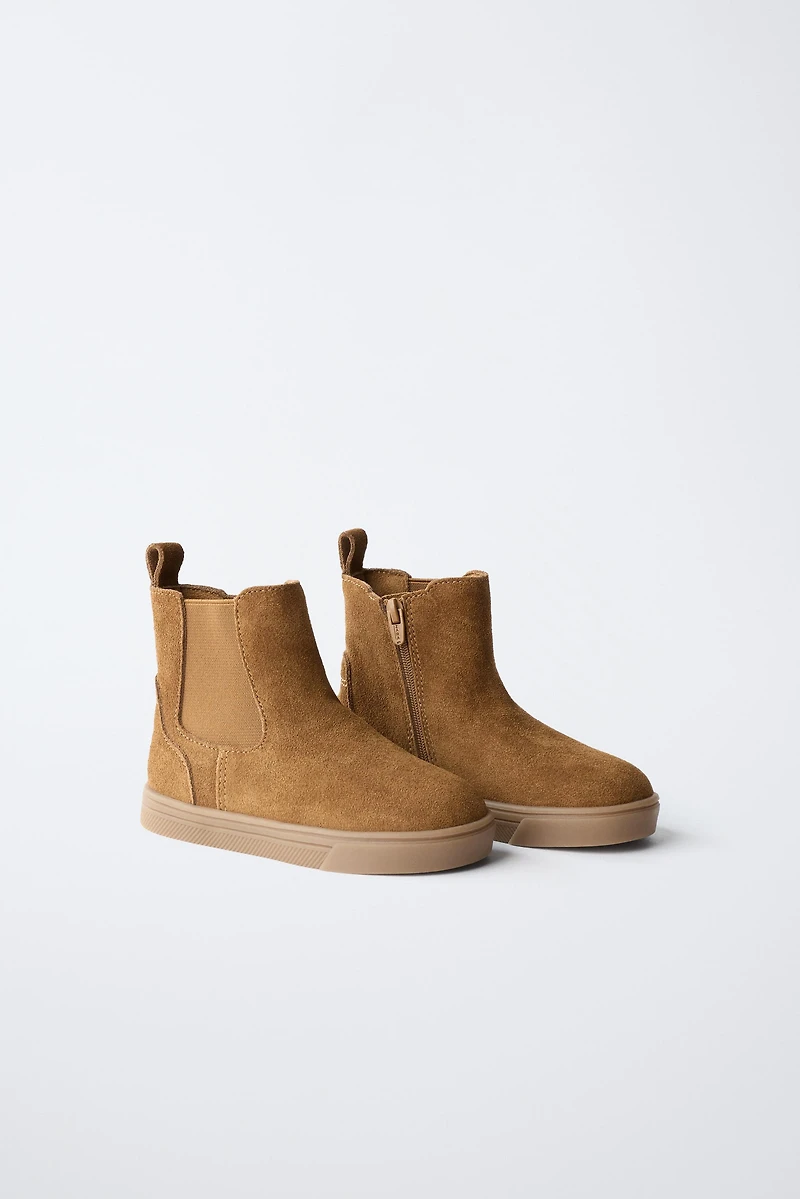LEATHER BOOTS