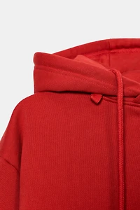 OVERSIZED HOODED SWEATSHIRT