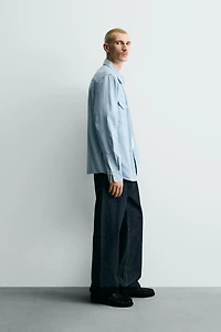 CHEMISE EN DENIM WESTERN