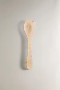 CHILDREN'S CONFETTI SILICONE SPOON