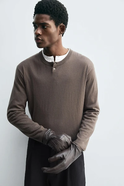 GANTS BASIQUES EN CUIR