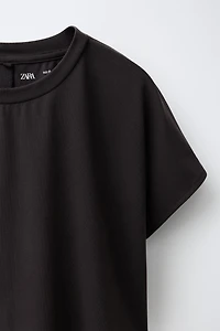 SPORTY FLOWY MODAL T-SHIRT