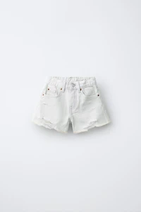 SHORT EN JEAN DÉCHIR