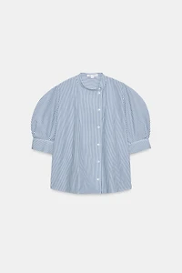 CHEMISE EN POPELINE À BOUTONS ZW COLLECTION