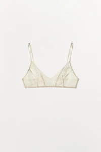 LACE TRIANGLE BRA