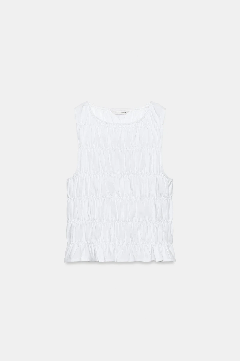 RUCHED TOP