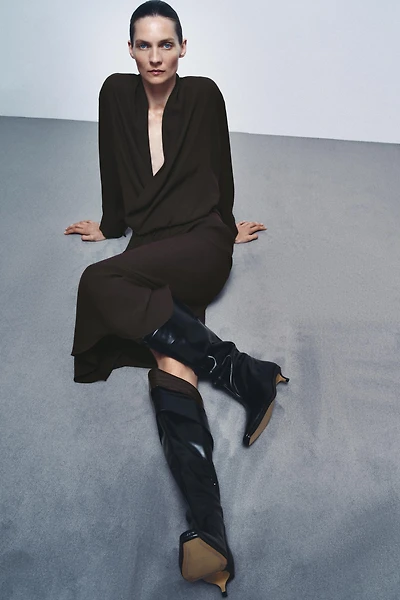 BOTTES HAUTES EN CUIR LIMITED EDITION