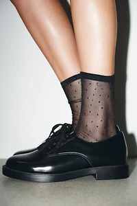 LACE-UP DERBY SHOES