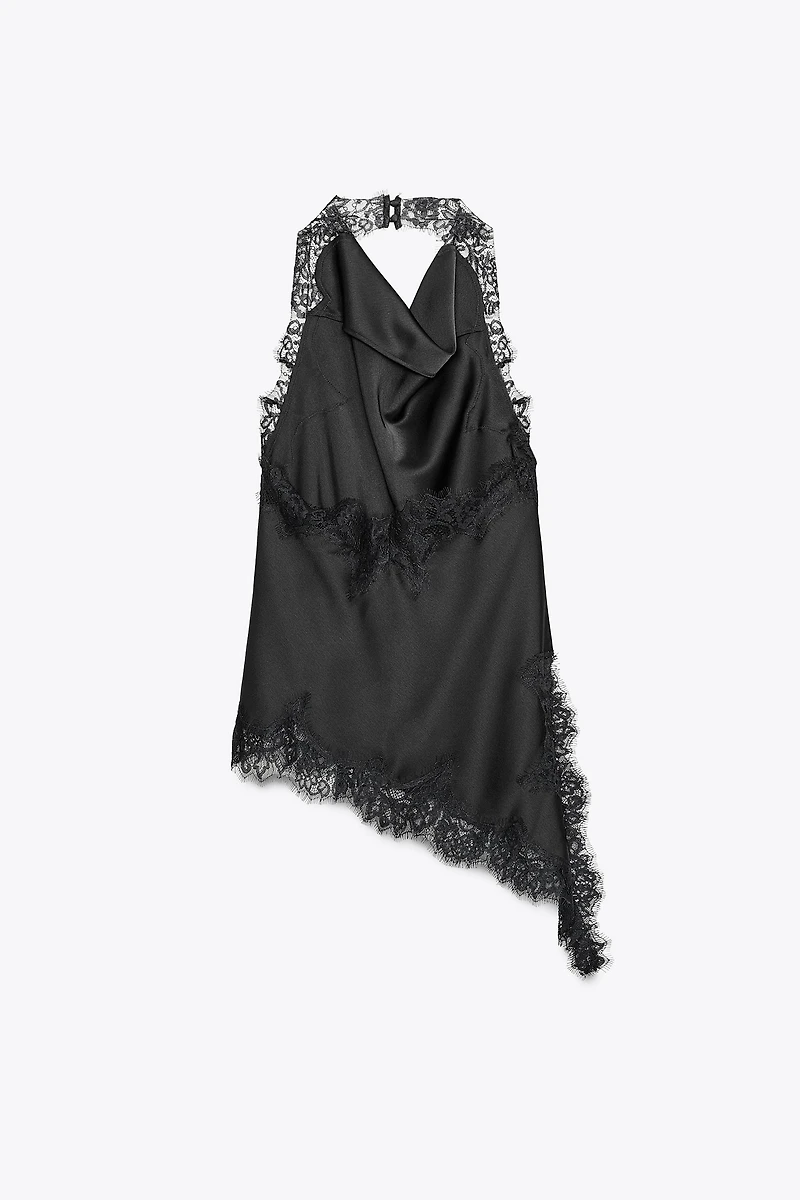 TOP HALTER EN DENTELLE ZW COLLECTION