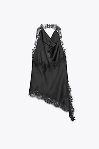 TOP HALTER EN DENTELLE ZW COLLECTION
