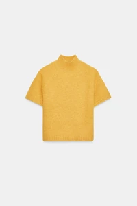 SHORT SLEEVE SOFT KNIT JUMPER