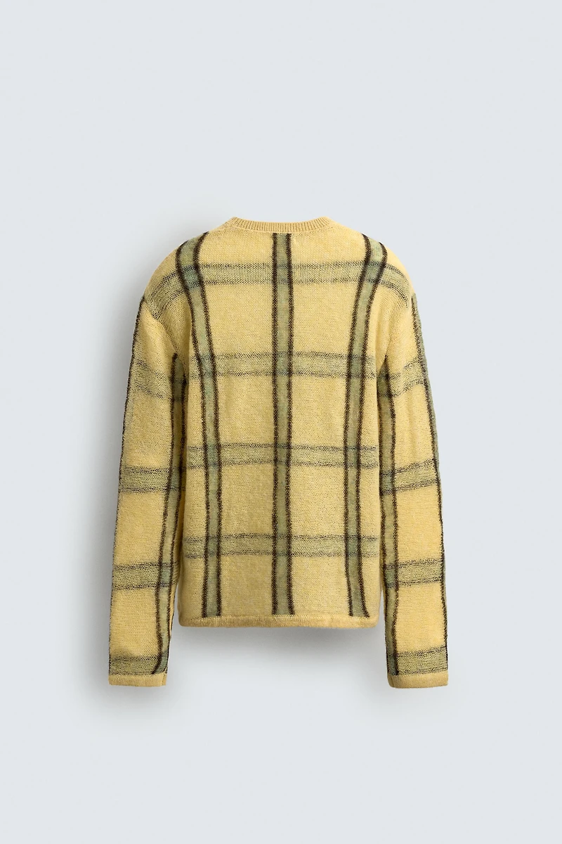 RELAXED FIT STRIPED JACQUARD JUMPER