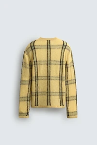 RELAXED FIT STRIPED JACQUARD JUMPER