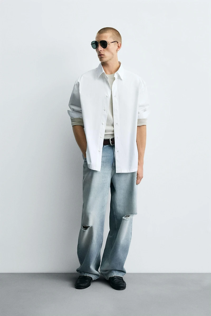 JEAN BAGGY FIT DÉCHIRÉ