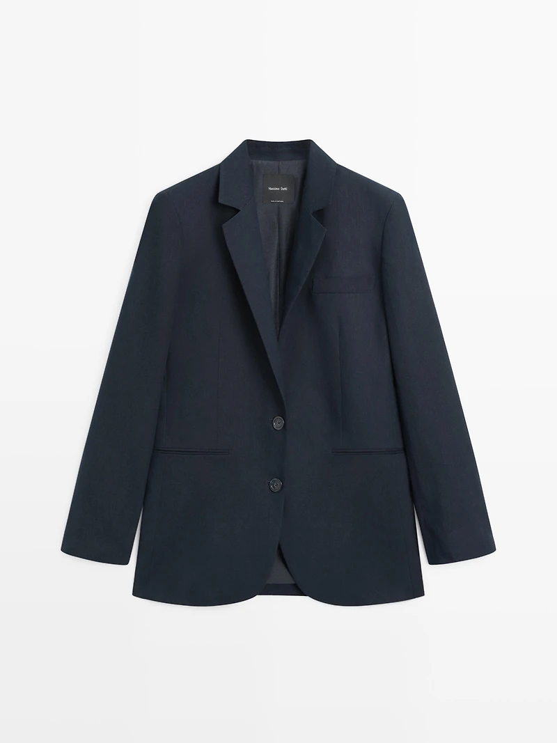 Veste de costume 100 % lin