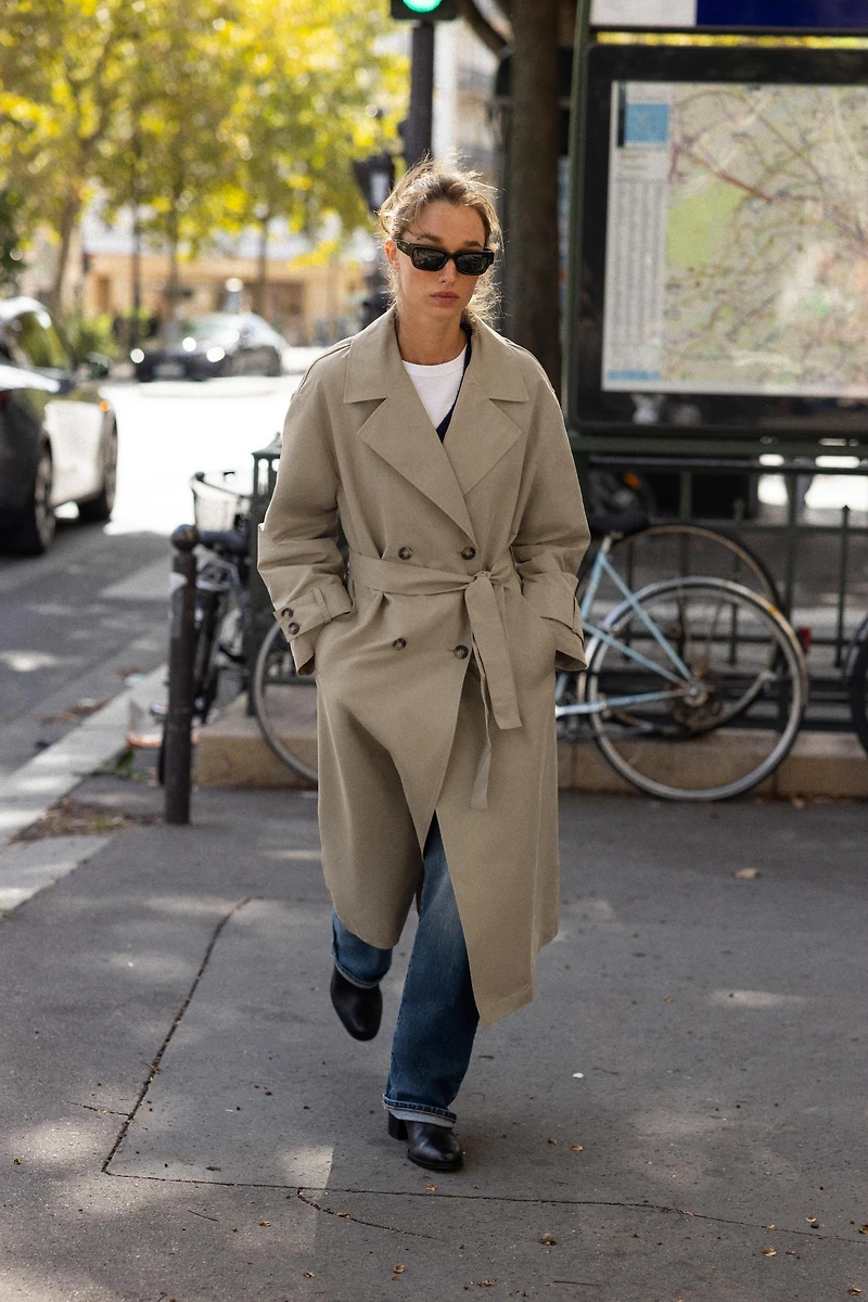 LONG TRENCH COAT
