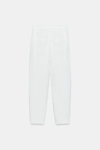ZW COLLECTION FLOWY DARTED PANTS