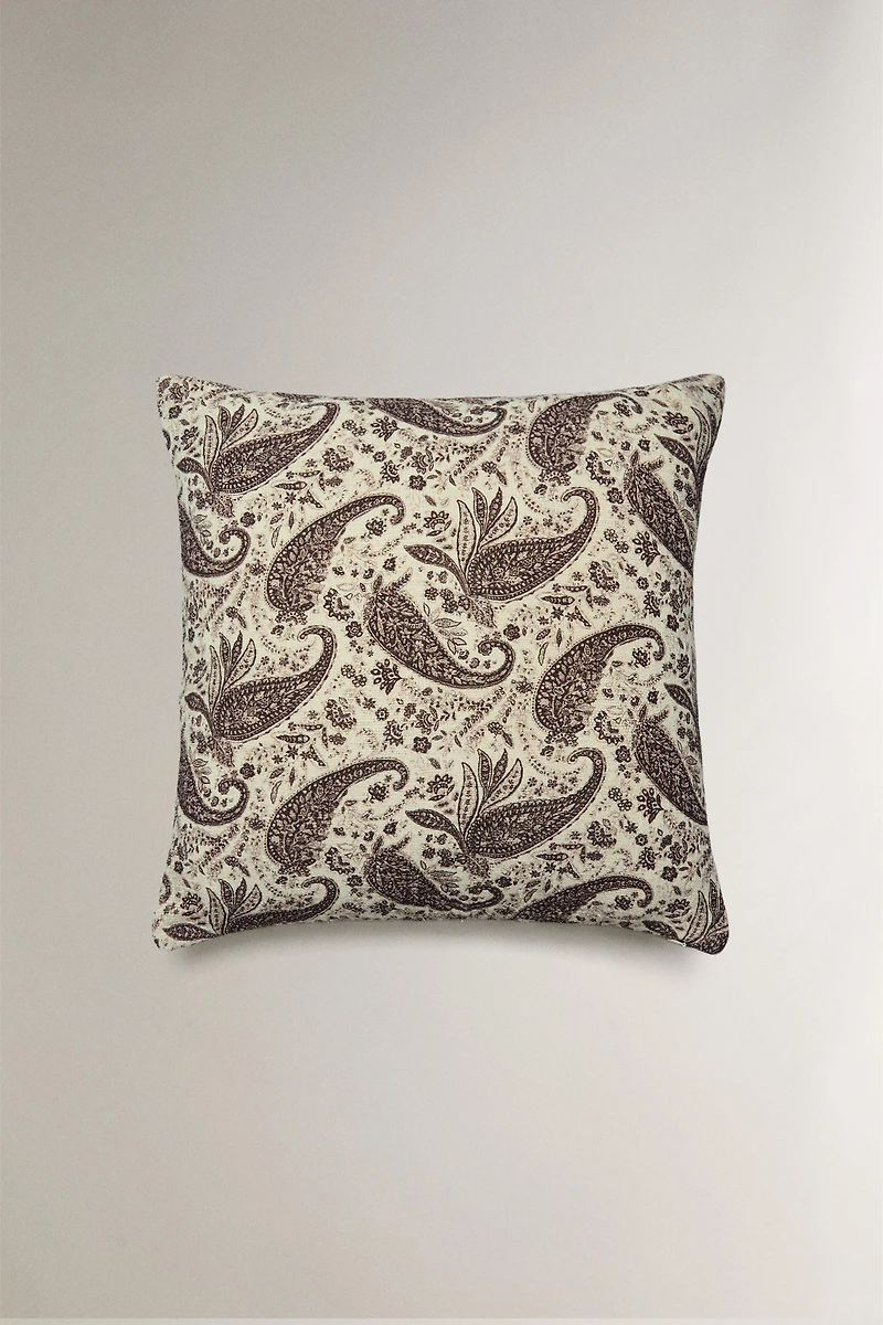 PAISLEY THROW PILLOW COVER