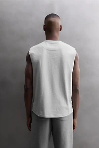 EMBROIDERED TANK TOP