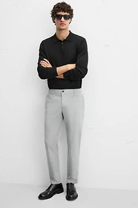SLIM FIT STRETCH PANTS