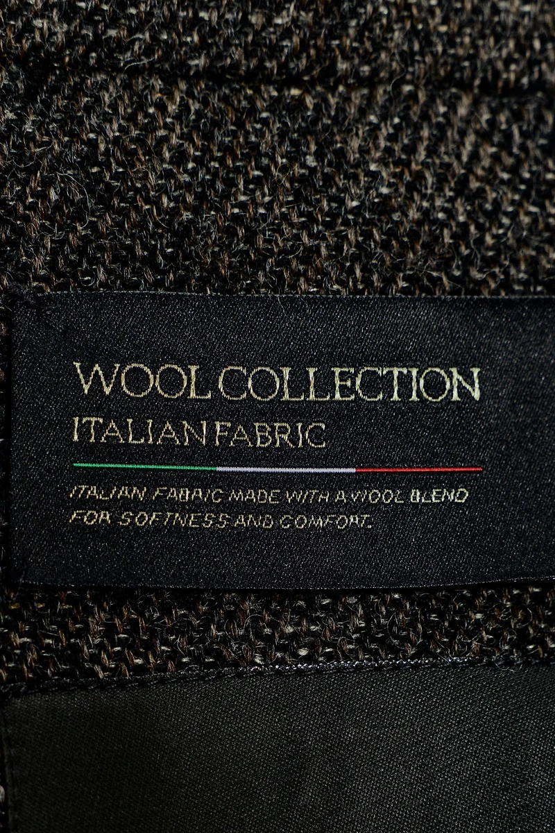 WOOL BLEND COAT WITH VENTS ZW COLLECTION