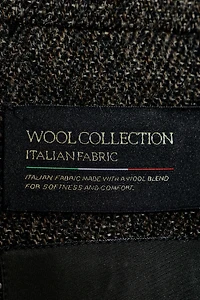 WOOL BLEND COAT WITH VENTS ZW COLLECTION