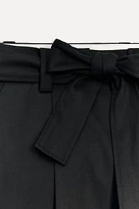 BELTED WOOL BLEND PANTS 50TH ANNIVERSARY