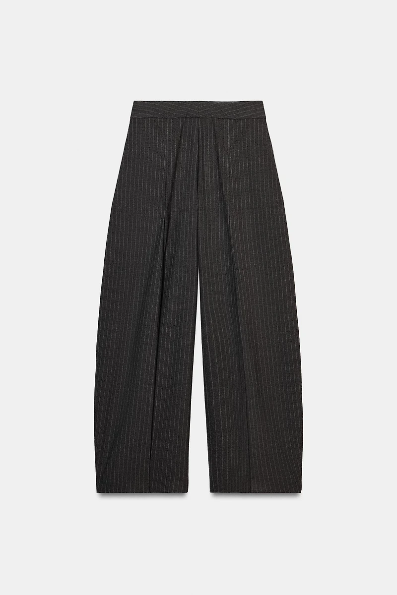ZW COLLECTION PLEATED WIDE LEG PANTS