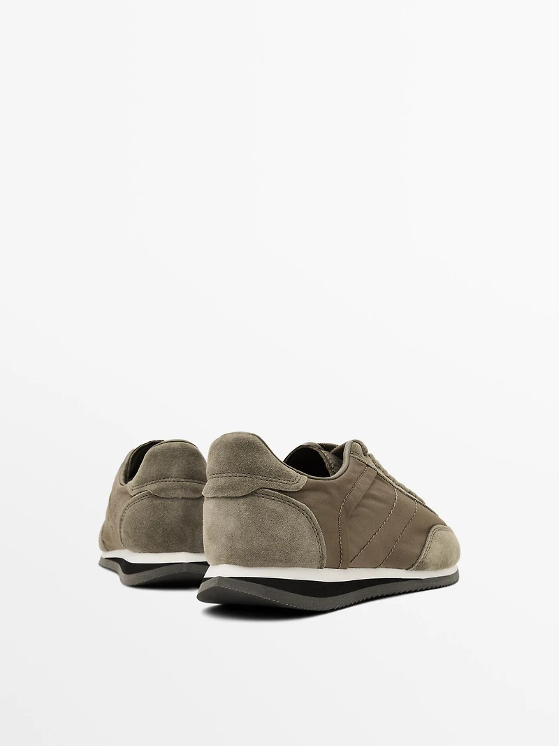 Combined fabric trainers