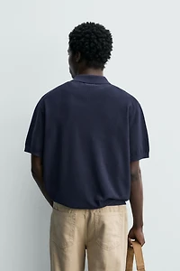 REGULAR FIT PIQUÉ KNIT POLO