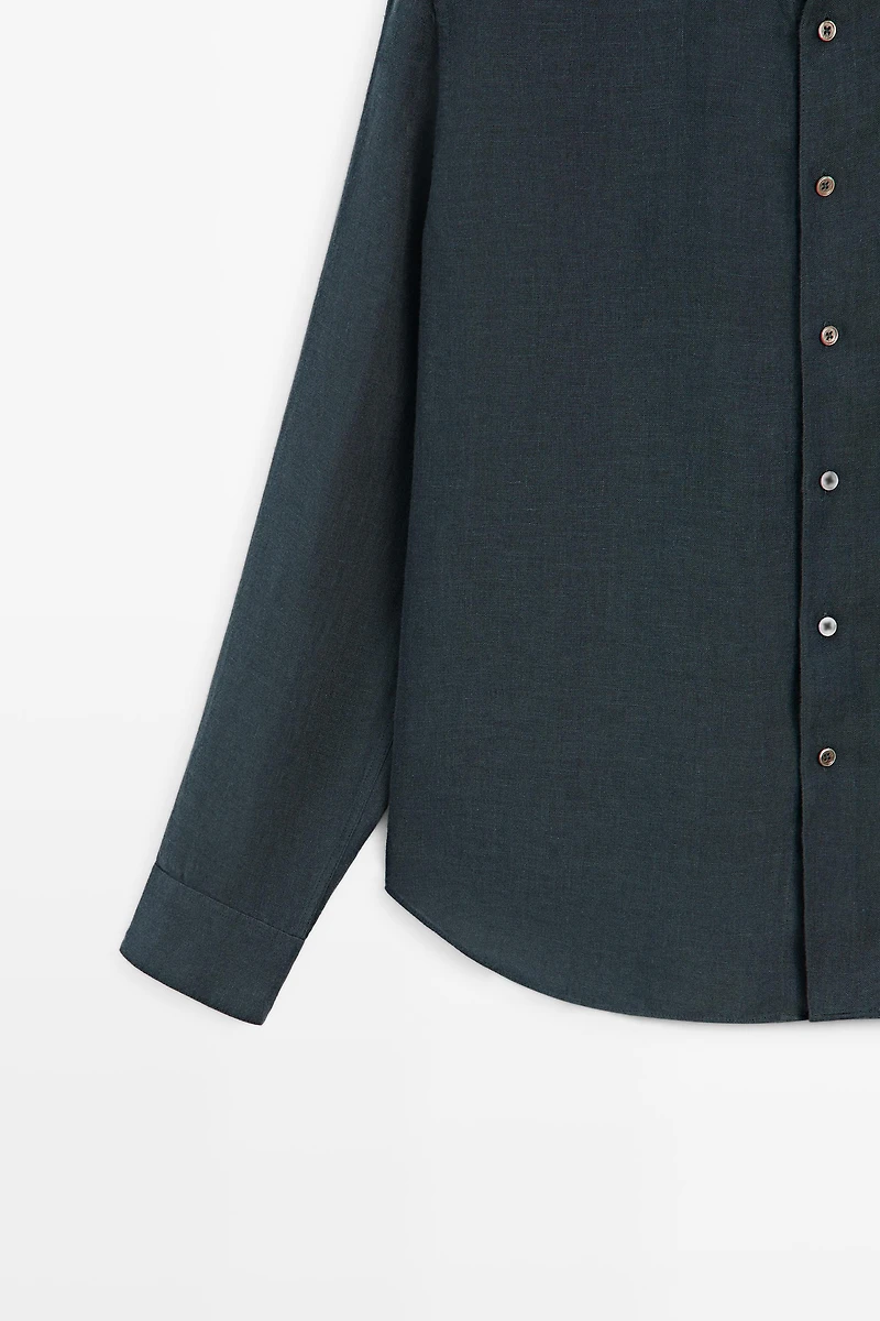 Faded 100% linen shirt