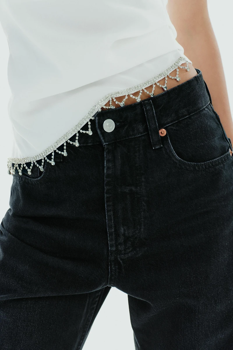 JEWEL STRAPLESS TOP