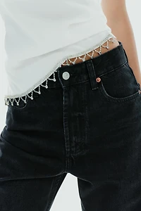 JEWEL STRAPLESS TOP