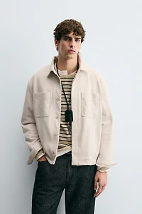 SURCHEMISE DOUCE À POCHE