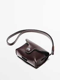 tui airpods en cuir nappa