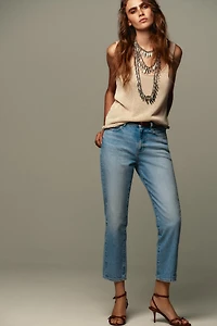 Z1975 NEW MOM FIT HIGH WAIST BELTED JEANS