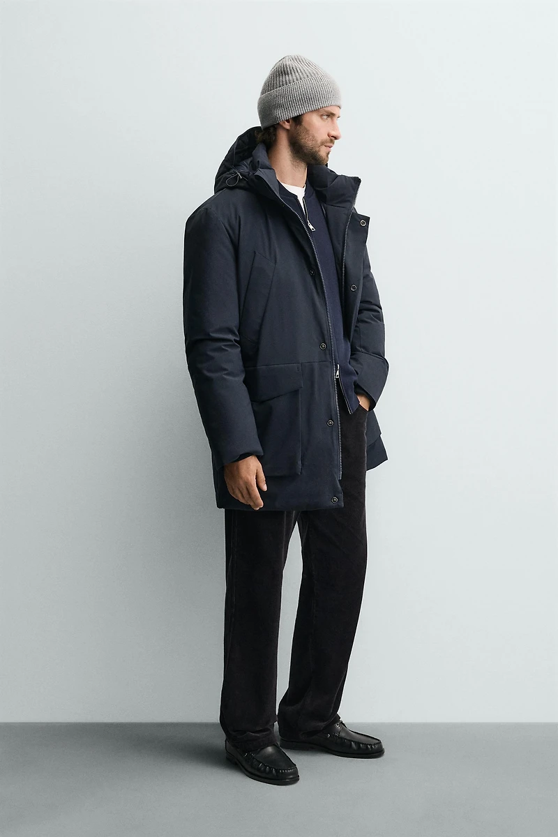 WATER REPELLENT PADDED PARKA