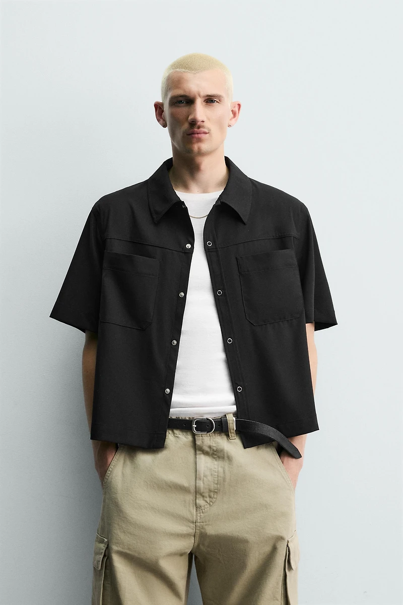RELAXED FIT TECHNICAL SHIRT